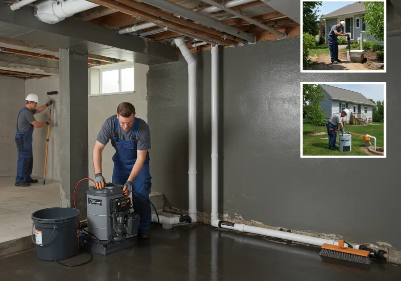 Basement Waterproofing and Flood Prevention process in Webb City, MO